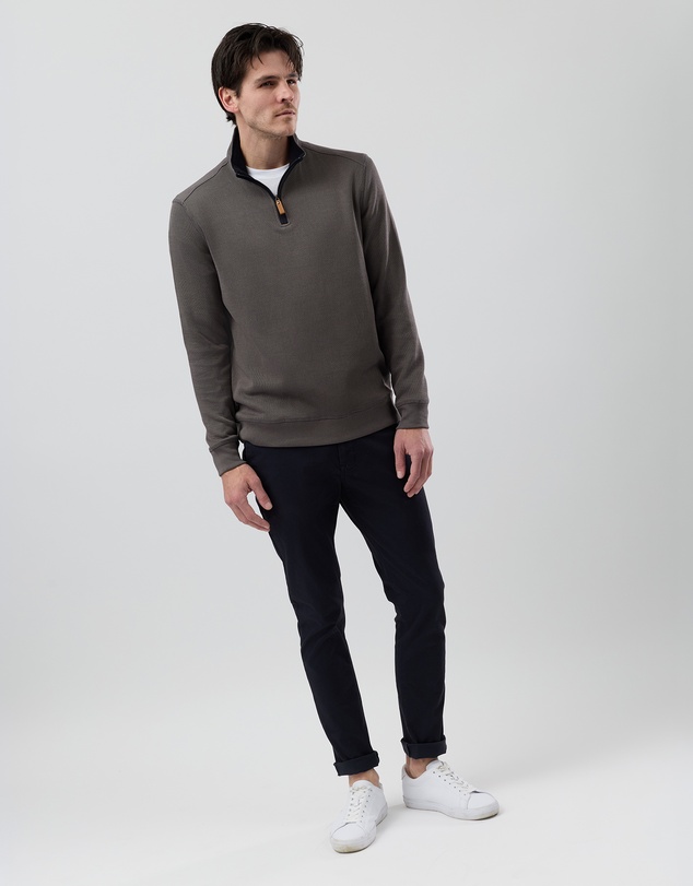 Wayver - French Rib Half Zip