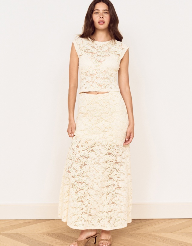 MINKPINK - Ophelia Lace Maxi Skirt