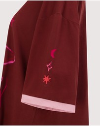 SMWR. by The Somewhere Co - Sagittarius Astrology Oversized Tee