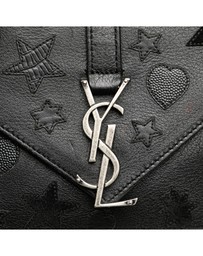 Pre-Loved by Azura Reborn - Pre-Loved Medium Monogram Heart Patchwork Chain Wallet