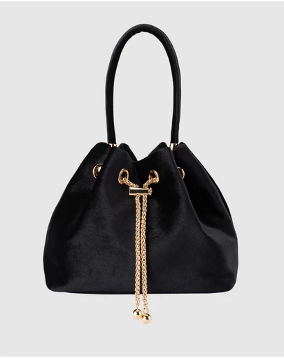 Olga Berg - Margie Velvet Pouch