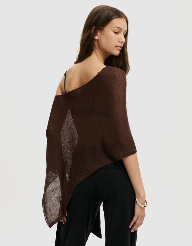 Cotton On - Sheer Knit Poncho