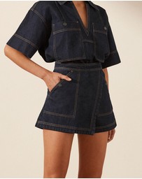 Shona Joy - Rita Wrap Detail Skort