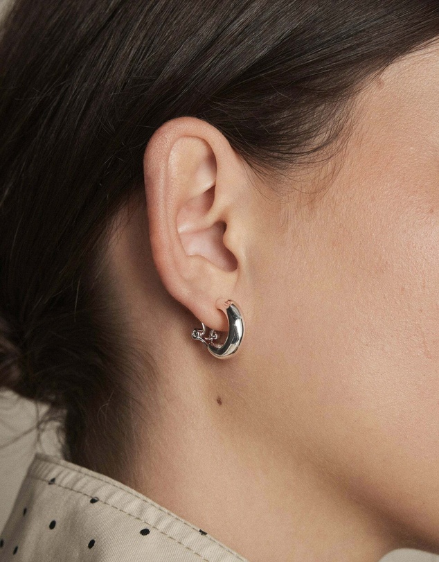 MIMCO - Adore Heart Hoop Earrings