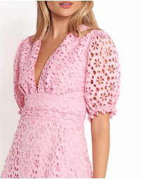 Petal & Pup - Arlington Midi Dress - Pink