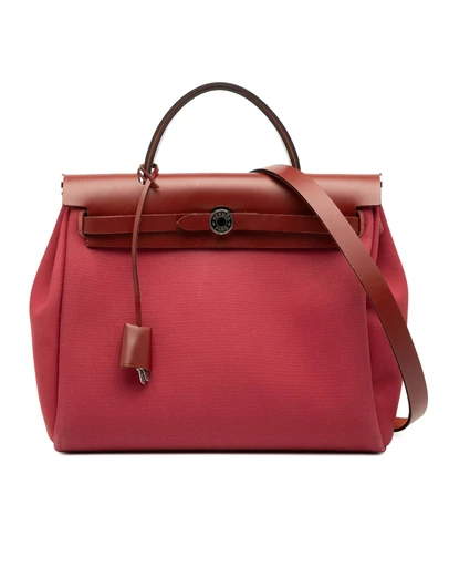 Pre-Loved by Azura Reborn - Pre-Loved Toile Herbag Zip Retourne Verso 31