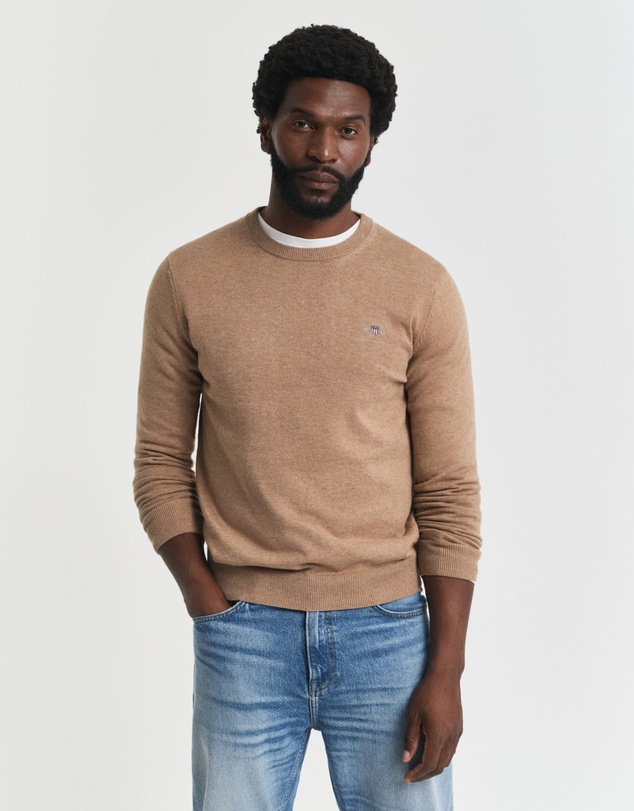 Gant - Classic Cotton Crew Neck Sweater
