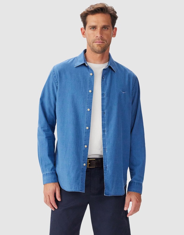 R.M.Williams - Arno Regular Indigo Shirt