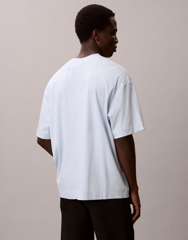 Calvin Klein - Relaxed Premium Interlock Emblem Logo T-Shirt