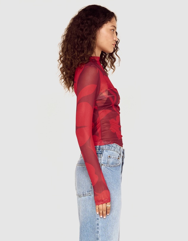 MINKPINK - Airi Mesh Top