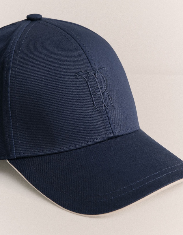 Trenery - Leo Monogram Cap in Night Sky