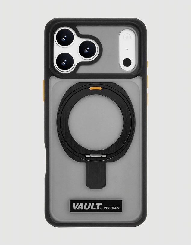 Pelican - Pelican Vault MagSafe Case with Stand for iPhone 18 Pro / 17 Pro