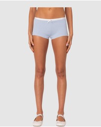 EDIKTED - Mariana Pointelle Micro Shorts