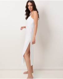 Wanderluxe Sleepwear - The Jasmine Camisole Slip Dress Long
