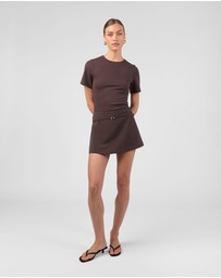 MVN - Mini Skort With Belt