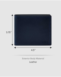 Fossil - Derrick Blue Wallet