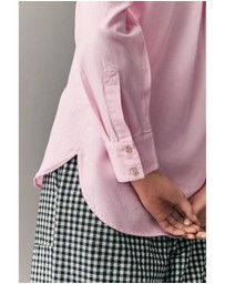 NEXT - Relaxed 100% Cotton Button Down Long Sleeve Shirt