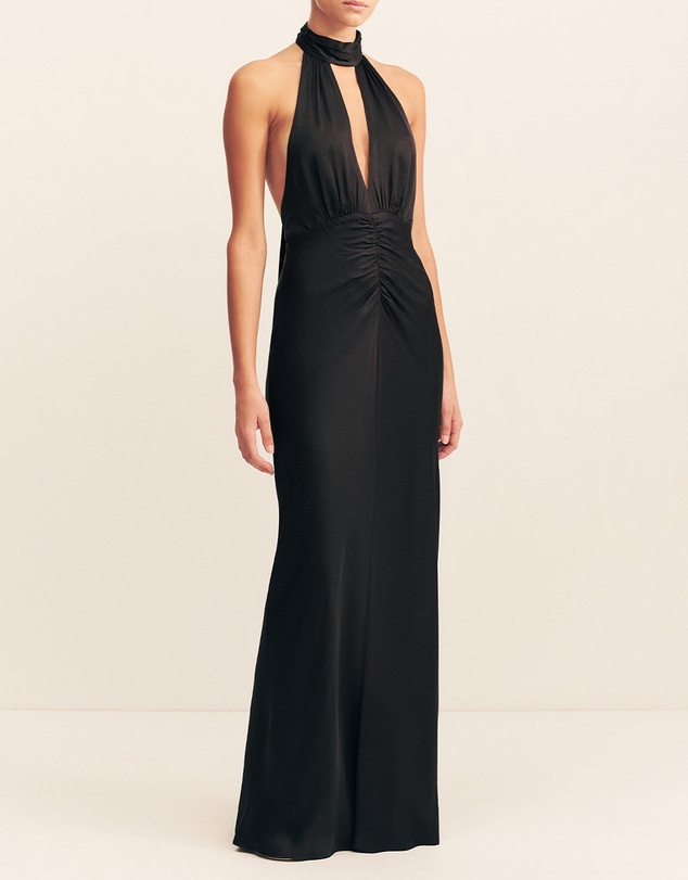 Shona Joy - Agnes Halter Neck Maxi Dress