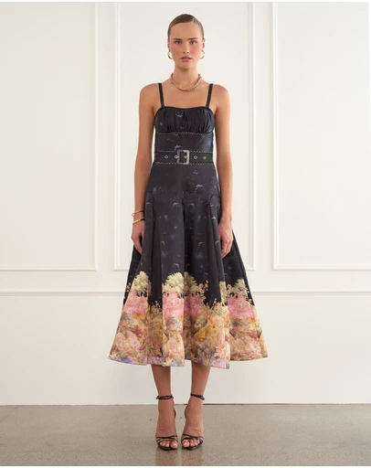 Aqua Blu Australia - Orion Bonnie Midi Dress