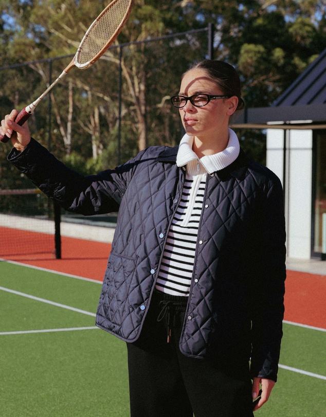 IDA+S - Sabine Quilted Shell Jacket