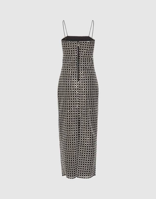ROTATE - Beaded Maxi Slip Dress