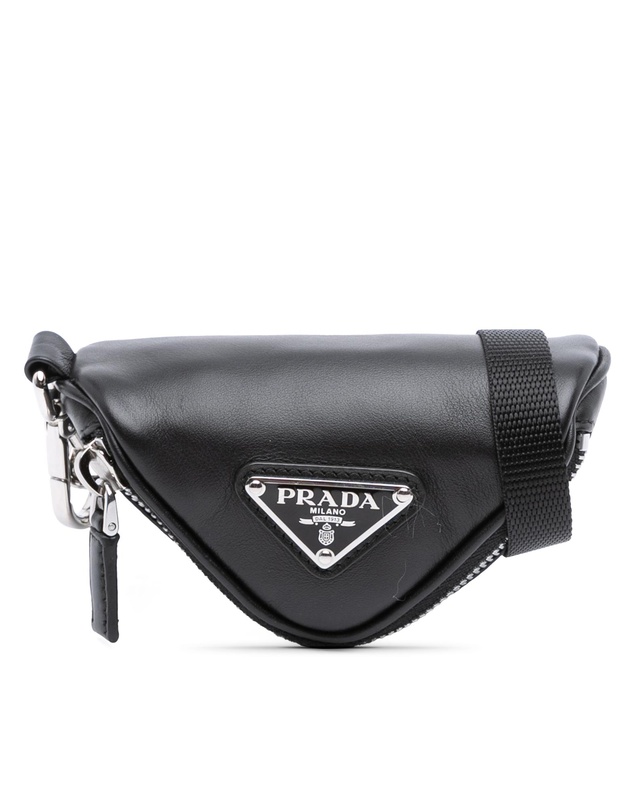Pre-Loved by Azura Reborn - Pre-Loved Mini Soft Nappa Triangle Pouch