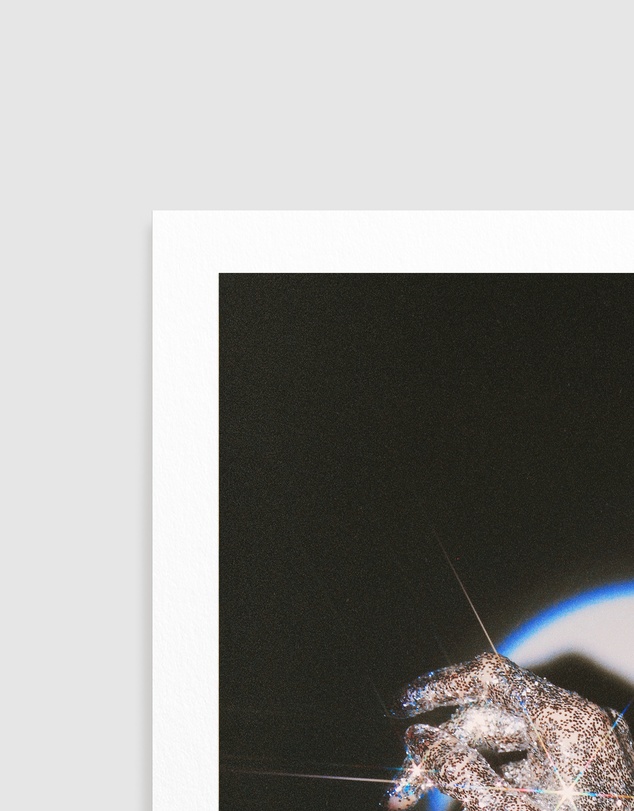 Olive et Oriel - Glitter Hand by Samantha Hearn Art Print