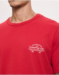 Jack & Jones - Nantucket Script Chest Tee