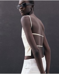 M.N.G - Open-Back Top