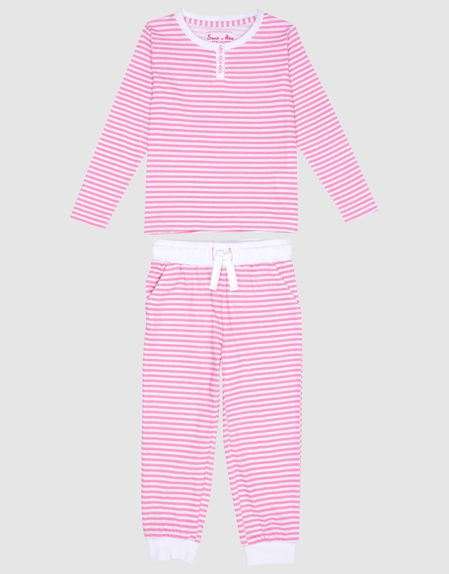 Sant And Abel - Kids Peony Jersey Long Snug Set