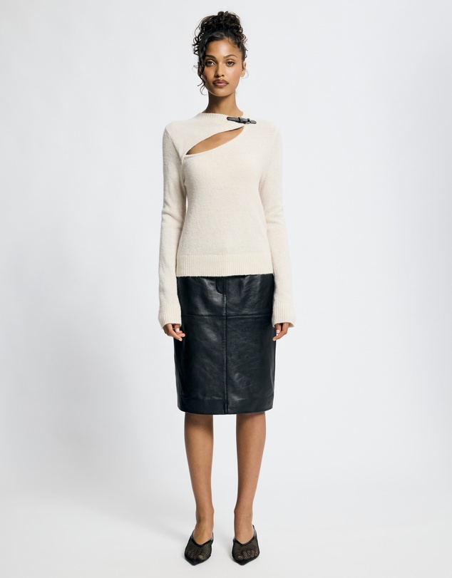 Lover - Nyx Buckle Wool Jumper