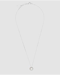 Georgini - Georgini Opal Glow Marrinawi White Created Opal Silver Pendant