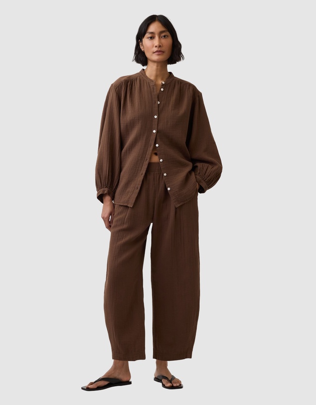 GAP - Gauze Barrel Pants