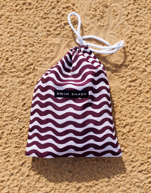 Swim Shady - Maroon Tide Swim Shorts