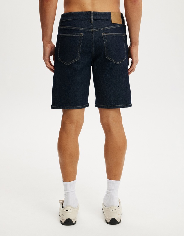 Cotton On - Loose Straight Denim Short