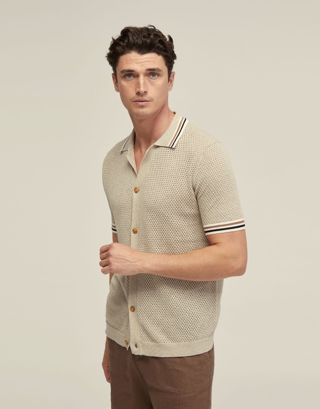 Oxford - Kenji Knitted Shirt