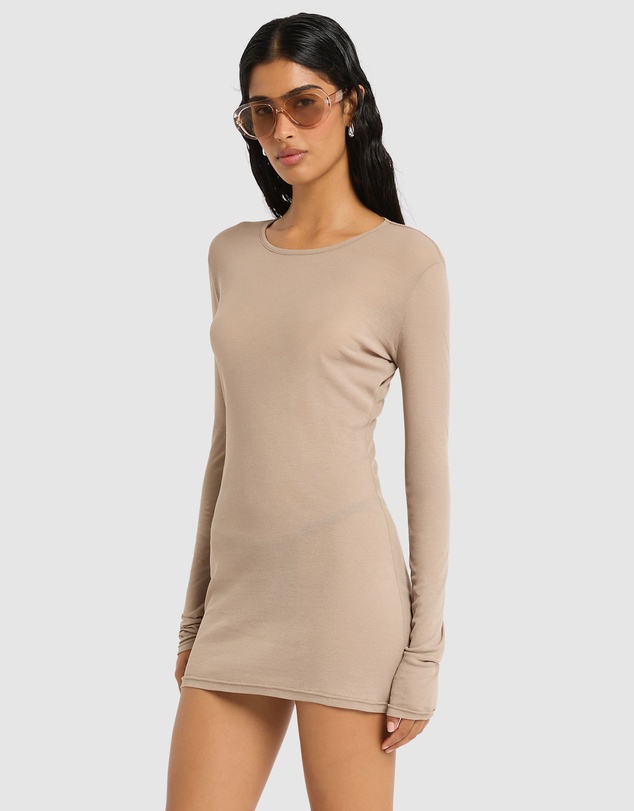 Bond-Eye Swimwear - Adley Long Sleeve Mini Dress