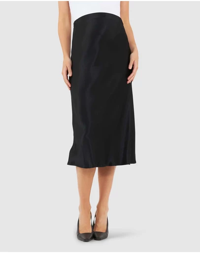 Ripe Maternity - Crystal Satin Skirt