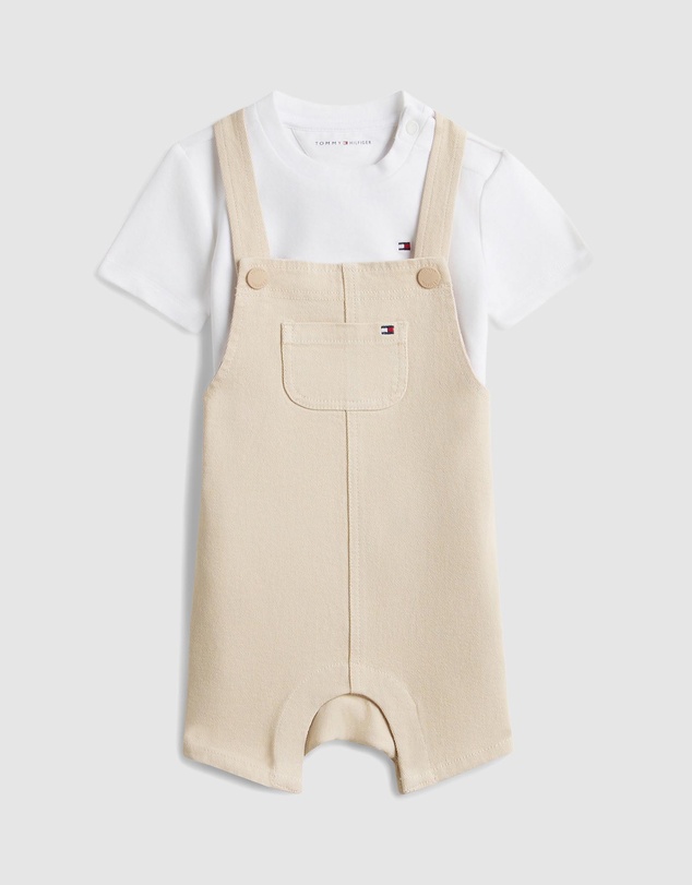 Tommy Hilfiger - Dungaree Short Set - Baby