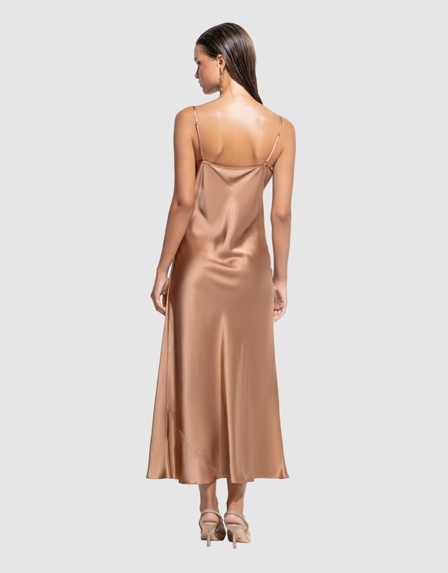 GINIA - Silk Lace Slip