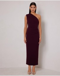 Elle Zeitoune - Harley One Shoulder Midi Dress
