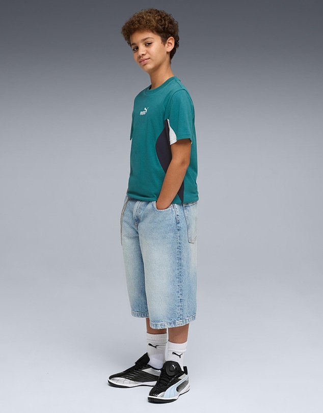 Puma - ESS Block Tee - Teens