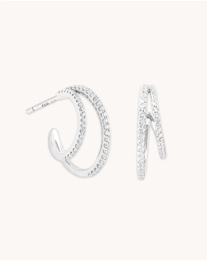 Astrid & Miyu - Illusion Crystal Hoops