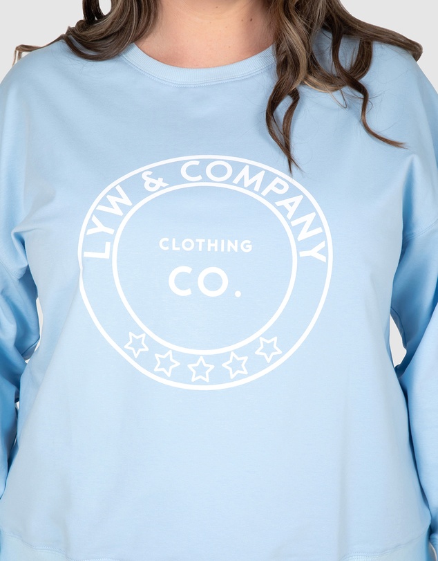 Love Your Wardrobe - LYW & Co Print Sweat Top