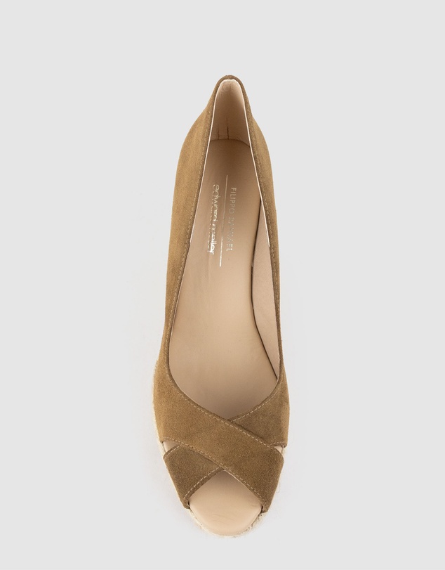 Edward Meller - MAGNOLIA Peep Toe Pump Espadrille