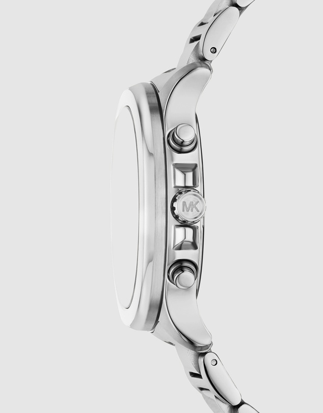 Michael Kors - Sage Silver Tone Chronograph Watch