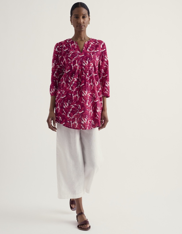 Seasalt - Op Art Organic Cotton Tunic Top