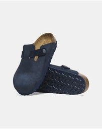 Birkenstock - Boston Embossed Suede - Unisex