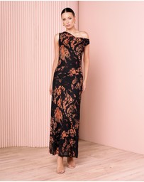 Azzurielle - Verney Off Shoulder Maxi Dress