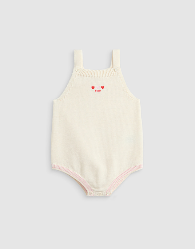 Seed Heritage - Heart Knit Romper